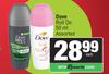 Dove Roll On Assorted-50ml Each