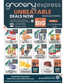 The Grocery Express : Unbeatable Deals Now (10 February - 23 February 2026)