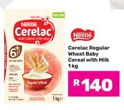 Nestle Cerelac Regular Wheat Baby Cereal With Milk-1Kg