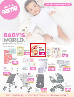 Game : Baby's World (24 February - 23 March 2026), page 1