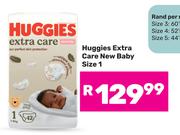 Huggies Extra Care New Baby (Size 1)