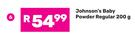 Johnson's Baby Powder Regular-200g