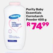 Purity Baby Essentials Cornstarch Powder-400g