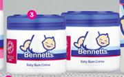 Bennetts Baby Bum Creme-For 2 x 300g