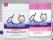 Bennetts Baby Aqueous Cream Assorted-For Any 2 x 500ml
