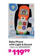 Baby Phone With Light & Sound 850028055