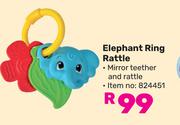 ABC Elephant Ring Rattle 824451
