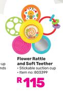 Winfun Flower Rattle & Soft Teether 803399