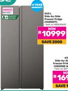 Hisense 543L Side By Side Freezer/Fridge H680SIT 850033433