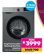 Defy 6Kg Front Loader Washing Machine DAW392 850026326