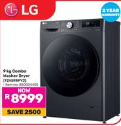 LG 9Kg Combo Washer/Dryer F2V5FRPYJ 850024455