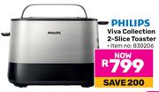 Philips Viva Collection 2 Slice Toaster 830206