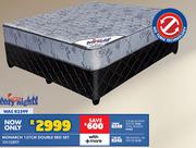 Cozy Nights Monarch 137cm Double Bed Set 10112897