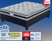 Edblo Berlin 152cm Queen Bed Set 10199254
