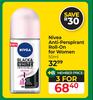 Nivea Anti Perspirant Roll On For Women-For 3 x 50ml