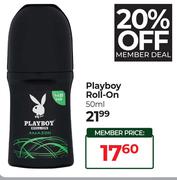 Playboy Roll On-50ml