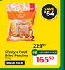 Lifestyle Food Dried Peaches-750g