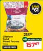 Lifestyle Food Pitted Prunes-750g