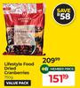 Lifestyle Food Dried Cranberries-750g