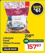Lifestyle Food Pitted Prunes-750g