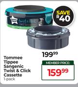 Tommee Tipeee Sangenic Twist & Click Cassette-Per 1 Pack