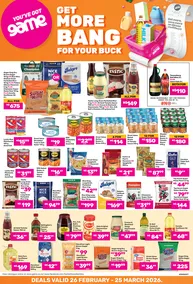 Game Namibia : Get More Bang For Your Buck (26 February - 25 March 2026)