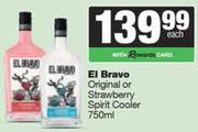 El Bravo Original Or Strawberry Spirit Cooler-750ml
