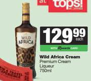Wild Africa Cream Premium Cream Liqueur-750ml