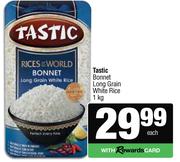 Tastic Bonnet Long Grain White Rice-1Kg