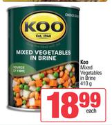 Koo Mixed Vegetables In Brine-410g