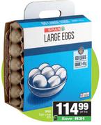 Spar Eggs Large-60's Per Tray