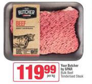    Your Butcher By Spar Beef Tenderised Steak-Per Kg