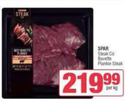    Spar Steak Co. Bavette Plankie Steak-Perkg