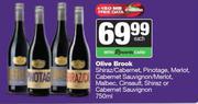Olive Brook Shiraz/Cab,Pino,Merlot,Cab Sauv,Malbec,Cinsault,Shiraz Or Cab Sauv-750ml
