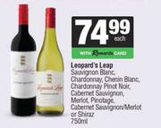 Leopard's Leap Sauv Blanc Chardonnay,Chenin,Pinot Noir,Cab Sauv,Merlot,Pino Or Shiraz-750ml