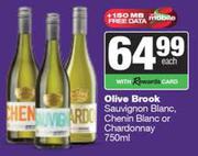 Olive Brook Sauvignon Blanc Chenin Blanc Or Chardonnay-750ml