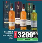 Glenfiddich Single Malt Scotch Whisky Family-750ml