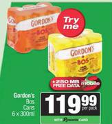 Gordon's Bos Cans-6 x 300ml