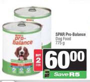 Spar Pro-Balance Dog Food-For 2 x 775g