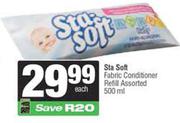 Sta Soft Fabric Conditioner Refill Assorted-500ml