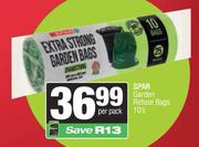 Spar Garden Refuse Bags-10's Per Pack