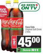 Coca Cola Original Soft Drink-For 2 x 2L