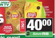 Lay's Chips Assorted-For 2 x 120g