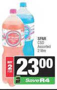 Spar CSD Assorted-For 2 x 2L