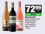 Boschendal Rose Garden,Boschen,Chenin Blanc,Le Bouquet,Blanc De Noir Or Cabernet Merlot-750ml