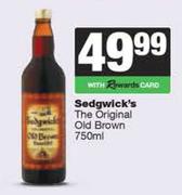 Sedgwick's The Original Old Brown-750ml