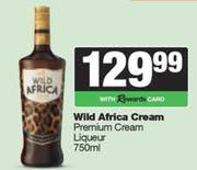 Wild Africa Cream Premium Cream Liqueur-750ml