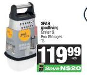 Spar Good Living Grater & Box Storages-1s