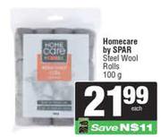 Homecare By Care Steel Wool Rolls-100g