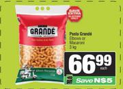 Pasta Grande Elbows Or Macaroni-3Kg